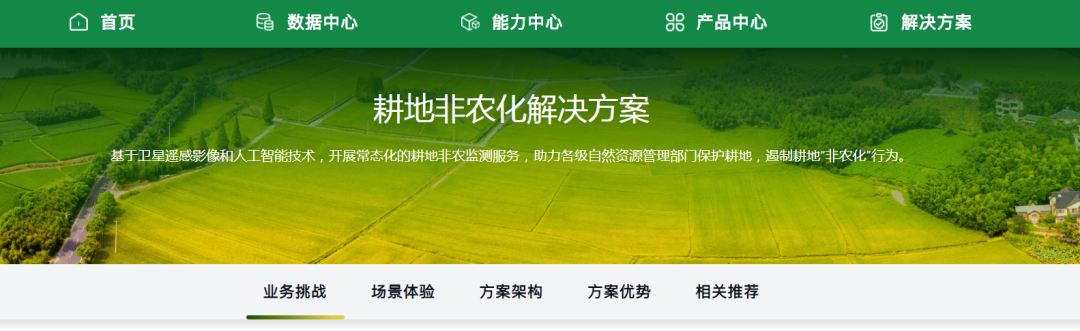 北京數慧遙感+：耕地“非農化”衛星遙感監測解決方案