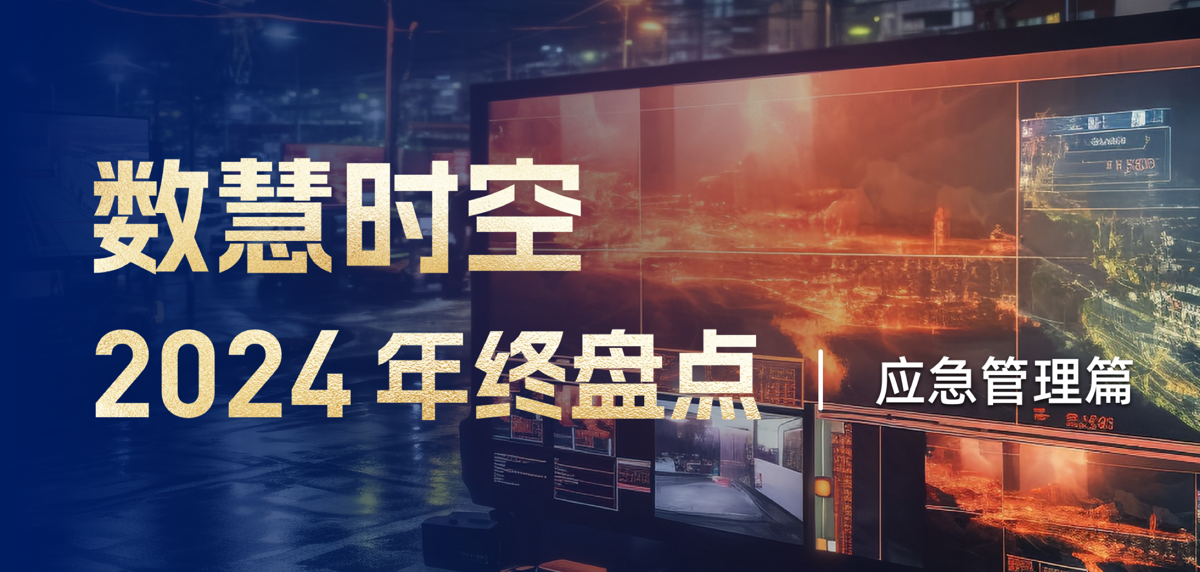 2024數慧時空年度盤點（三）：以“五個一”能力保障，賦能智慧應急新質戰斗力